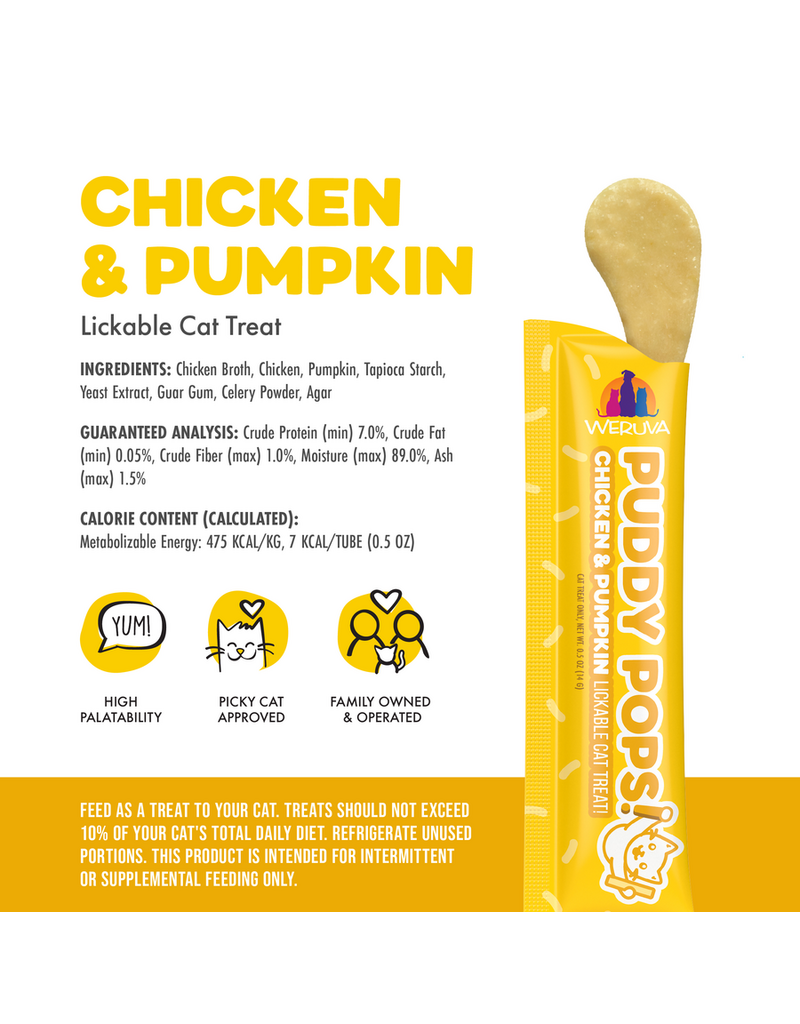 Weruva Puddy Pop Chicken & Pumpkin