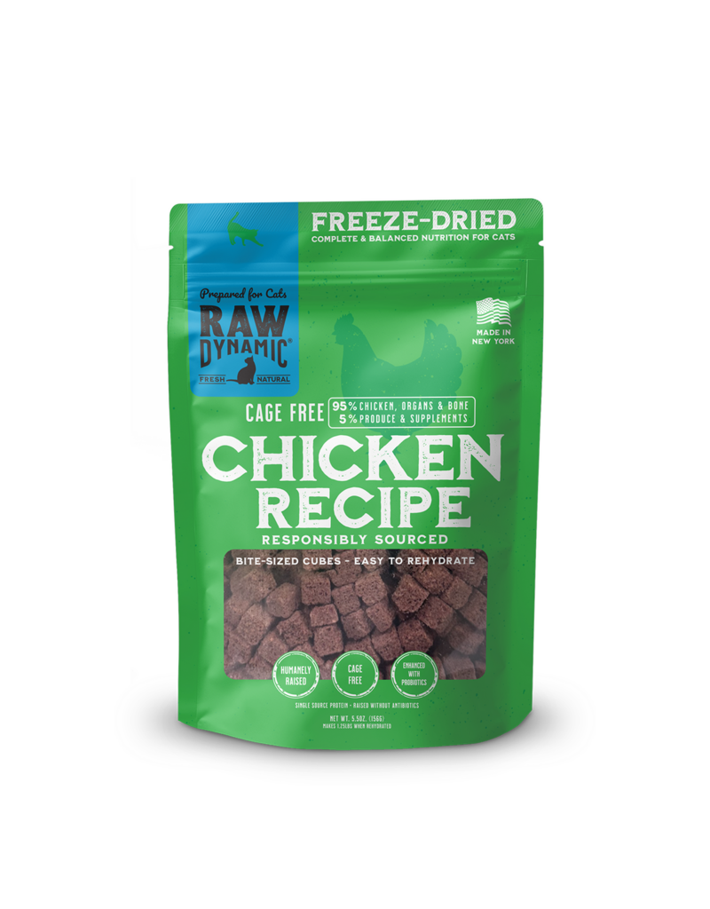 Raw Dynamic Cat Freeze Dried Chicken 5.5oz