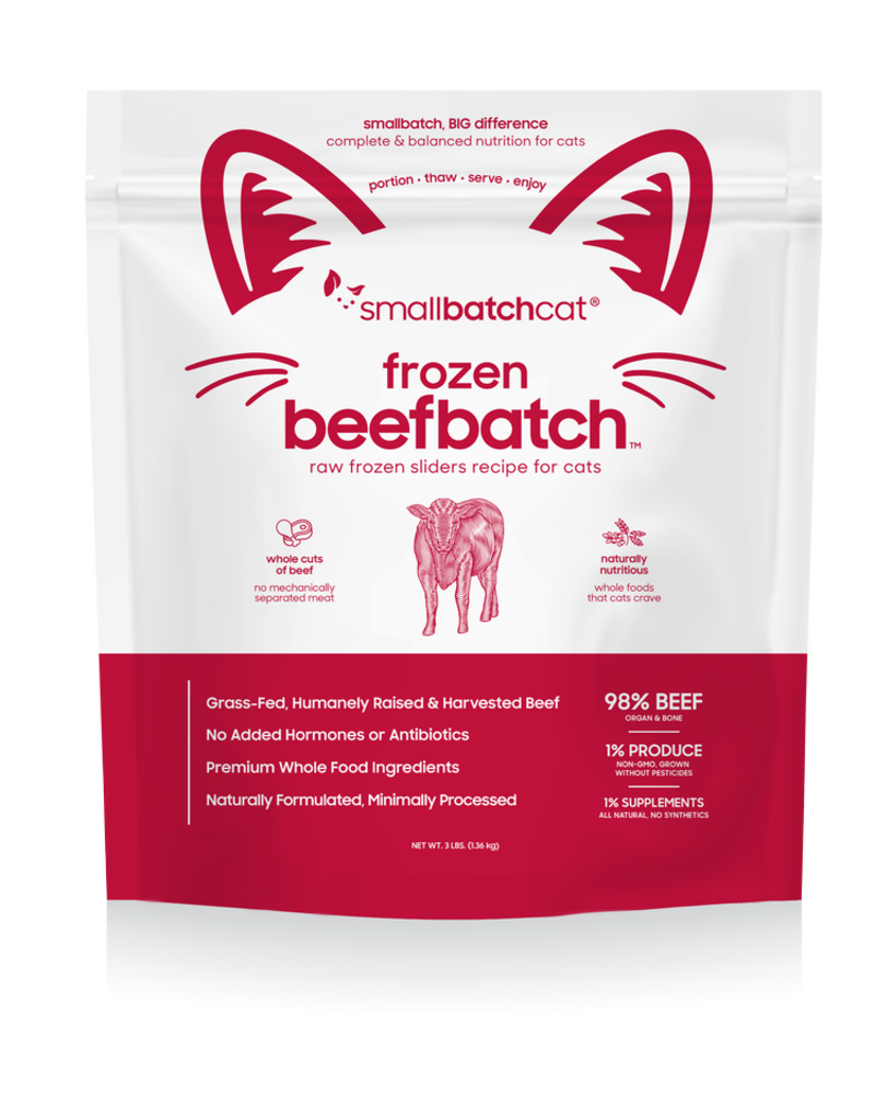 Small Batch Cat Beef 3lbs