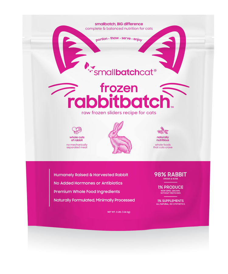 Small Batch Cat Rabbit 3lbs - Pet in the City