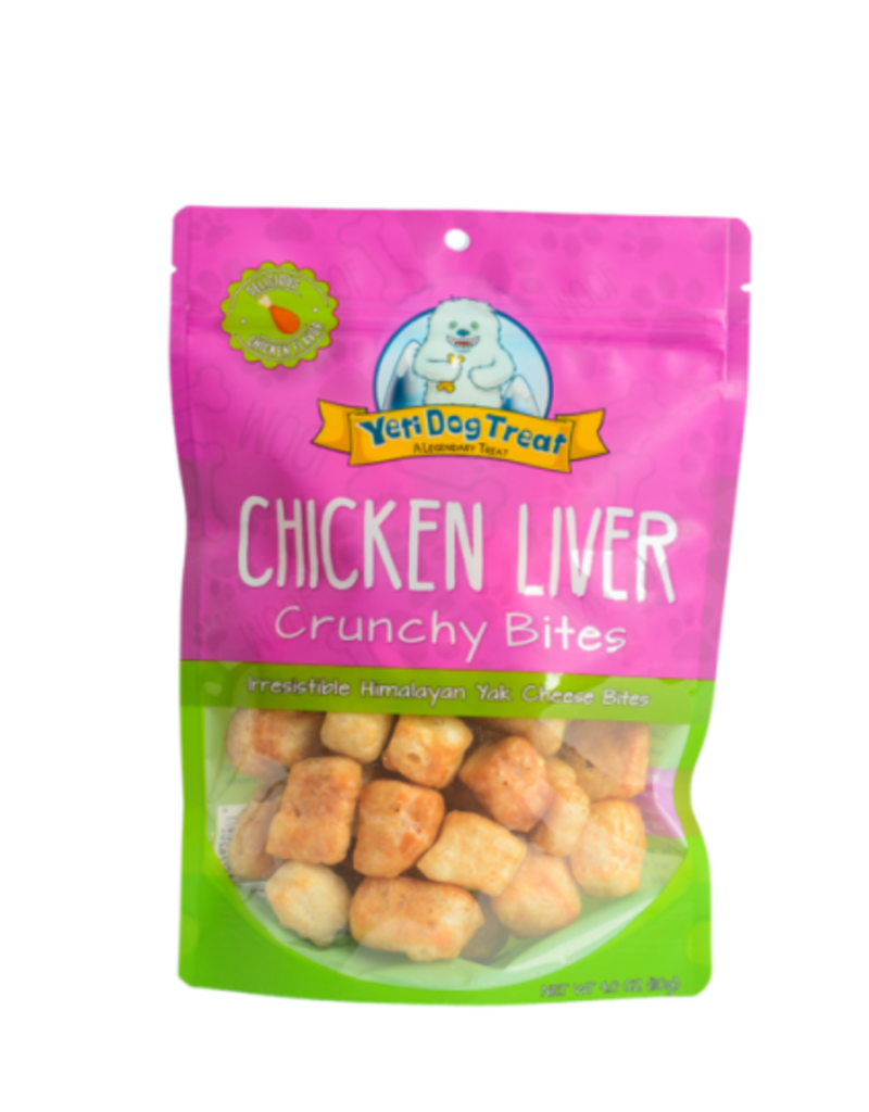 Yeti Crunchy Bites Chicken Liver 4oz