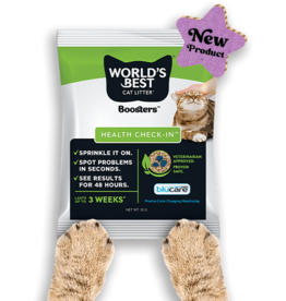 World's Best Cat Litter Boosters Health Check In