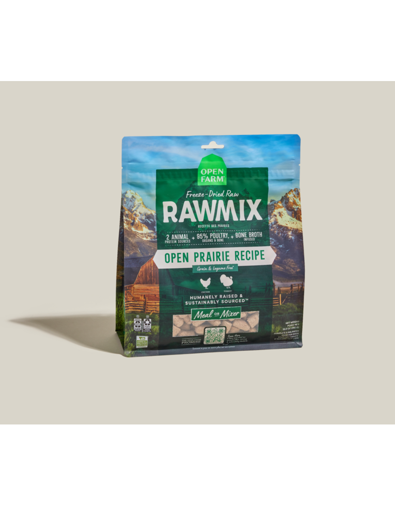 Open Farm Raw Mix Open Prairie Morsels 13.5oz