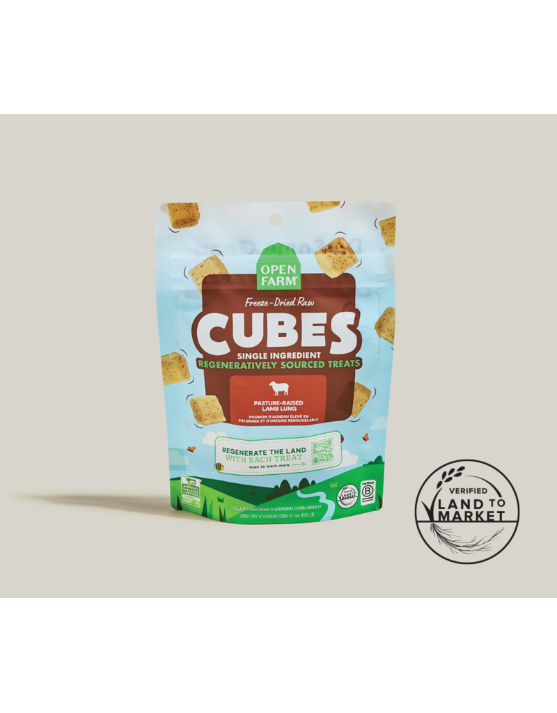 Open Farm Cubes Lamb Lung
