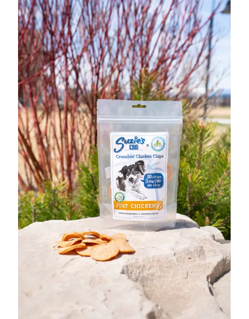 Suzie's CBD Suzie's CBD Crunchin Chicken Chips 3oz