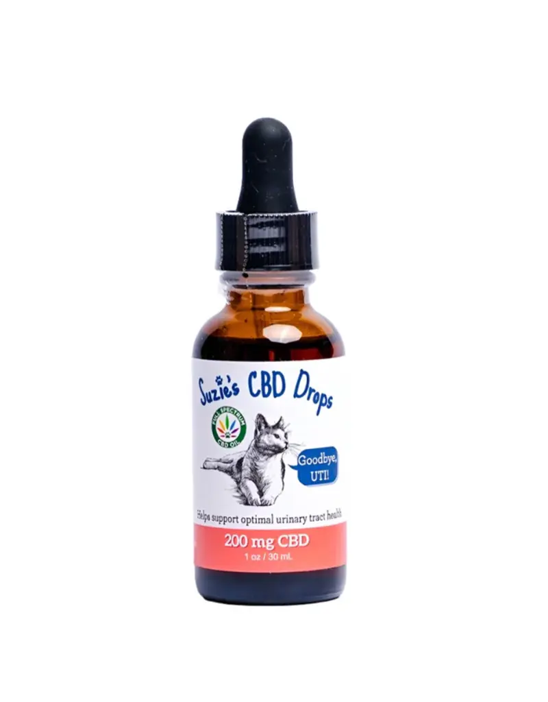 Suzie's CBD Suzie's CBD Drops Goodbye UTI 200mg