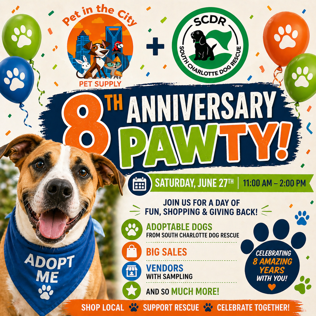8th Annual Anniversary Pawty