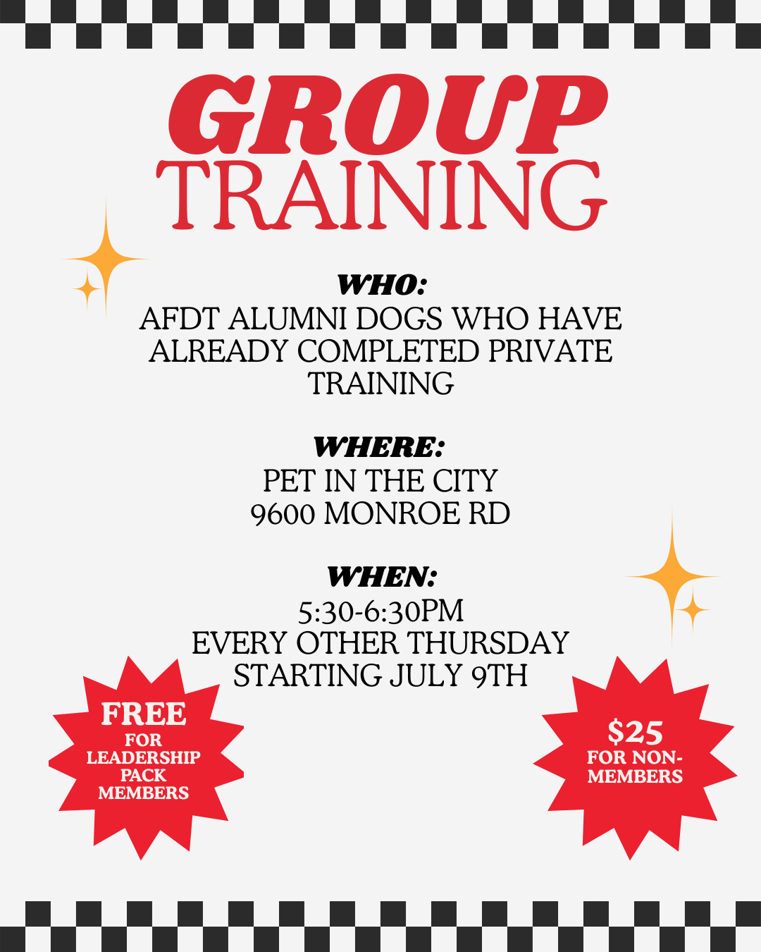 Group Training