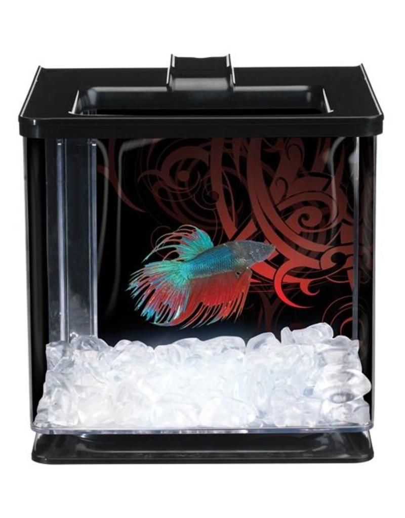 Marina EZ Care Betta Aquarium Black w/LED - Pet in the City