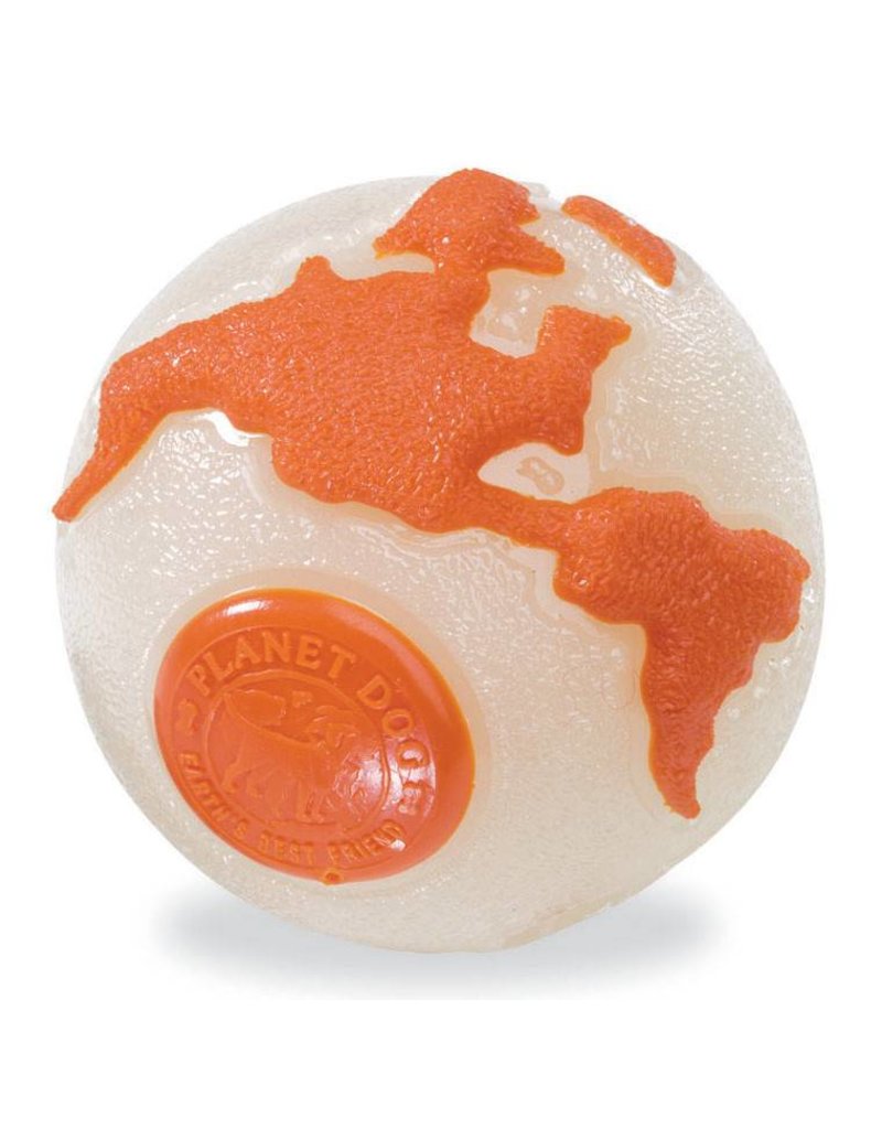 Planet Dog Orbee-Tuff Planet Ball Medium Orange