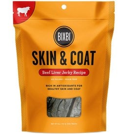 Bixbi Skin & Coat Beef Liver Jerky 12oz