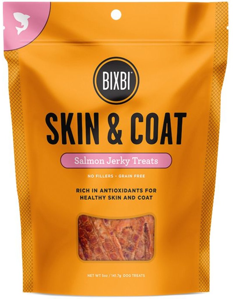 Bixbi Skin & Coat Salmon Jerky 10oz