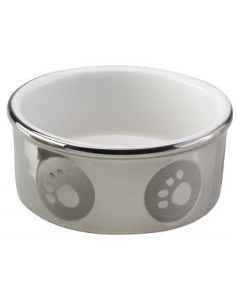 stoneware dog dish