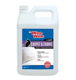 Wee-Wee Cat Carpet & Fabric Stain & Odor Destroyer 128oz