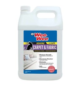 Wee-Wee Cat Carpet & Fabric Severe Stain & Odor Destroyer 128oz