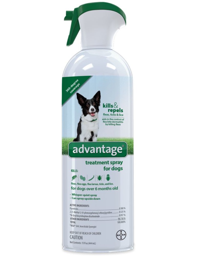 advantage flea spray for dogs