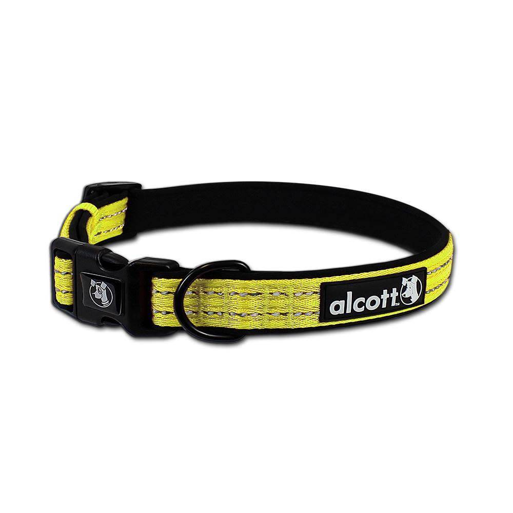 neon yellow dog collar