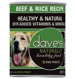 Dave's Dog Naturally Healthy Beef & Rice 13.2oz