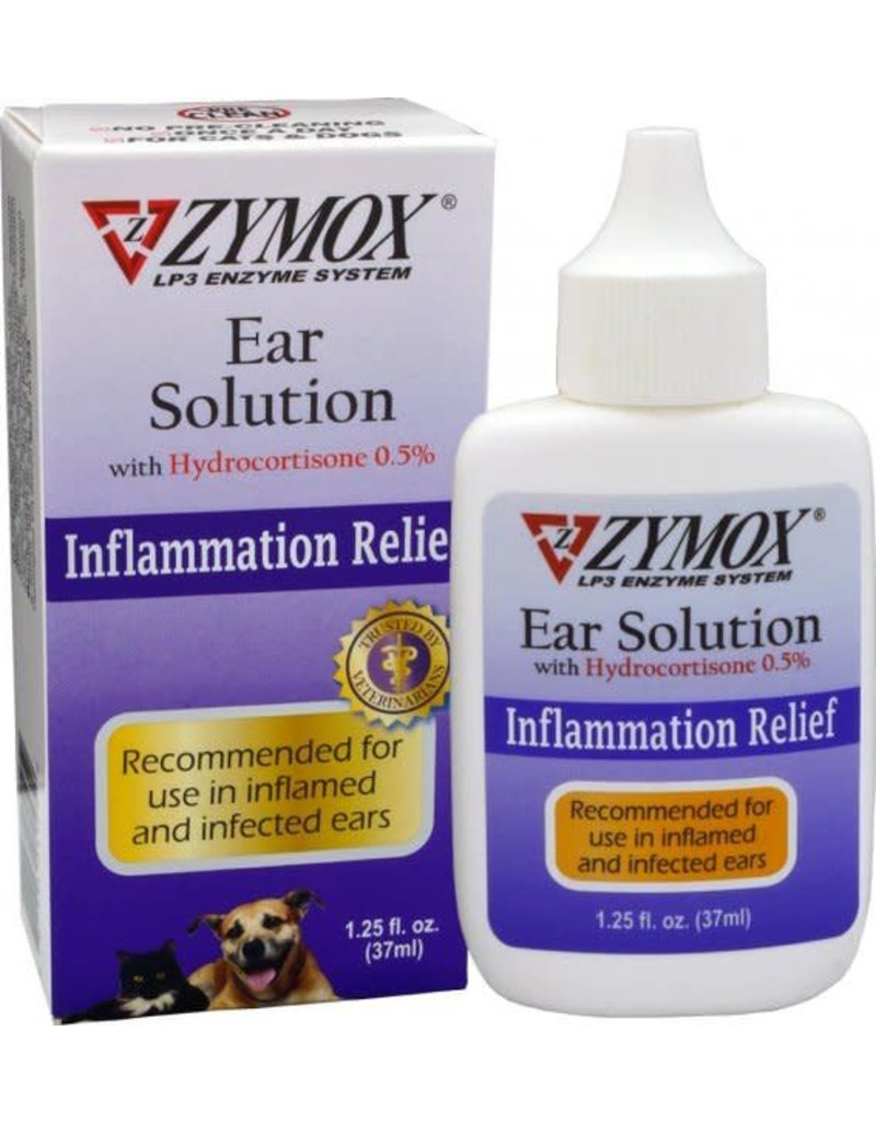 Zymox Ear Solution with .5% Hydrocortisone