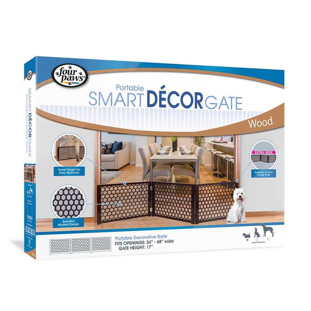 Four Paws Decor Portable Gate Pet in the City