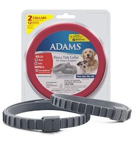 Adams Flea & Tick Collar for Dogs & Puppies 2 pack