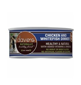 Dave's Cat Naturally Healthy Chicken & Whitefish 5.5oz