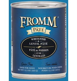 Fromm Whitefish & Lentil Pate' 12.2oz