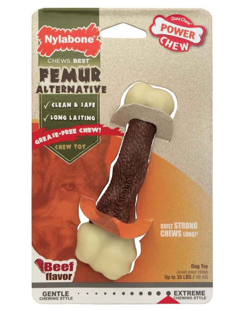 Nylabone Power Chew Alternative Femur Beef Wolf