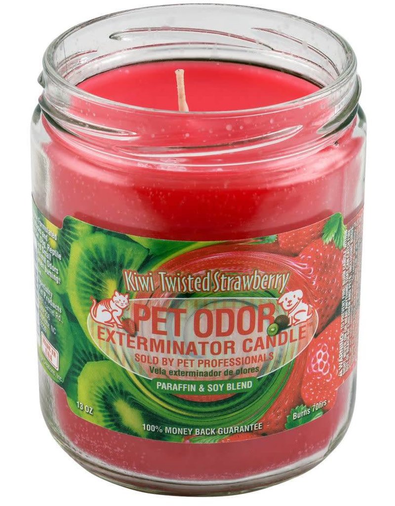 Specialty Pet Products Odor Exterminator Candle Kiwi Twisted Strawberry