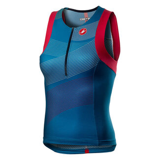 Castelli Free W Tri Singlet Marine Blue
