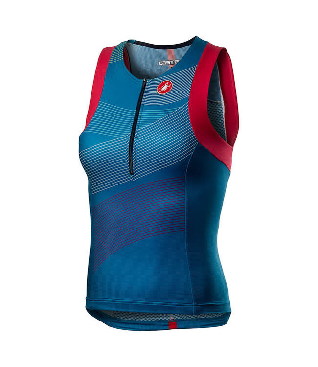 Castelli Free W Tri Singlet Marine Blue