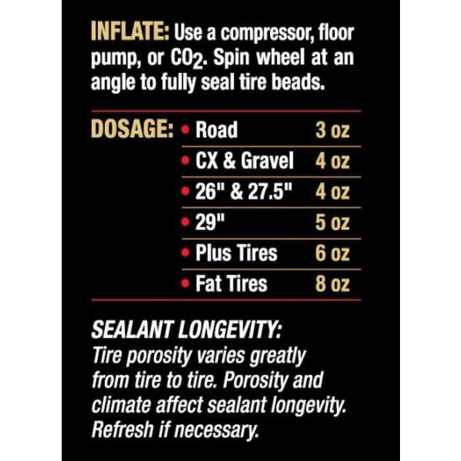 Finish Line Finish Line Tubeless Tire Sealant 8oz