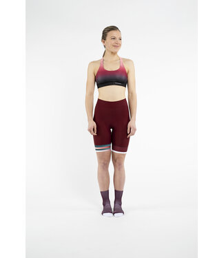 PEPPERMINT Cycling Co. Signature Print Sport Bra - Women's