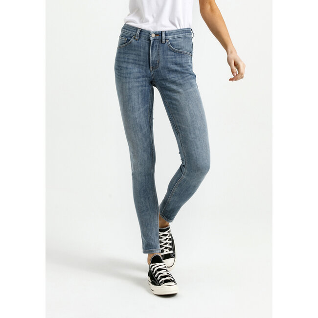 DU/ER DU/ER Performance Denim Skinny Aged Light Stone