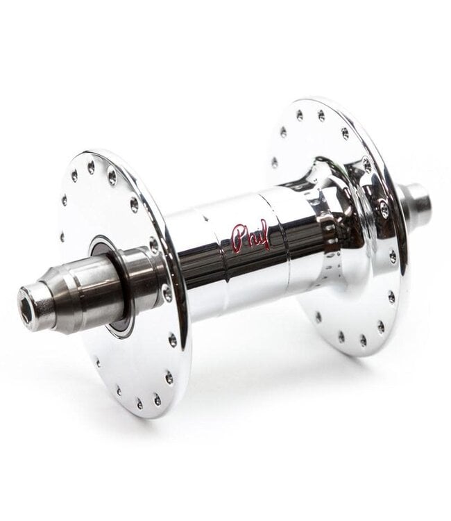 Phil Wood High Flange Front Track Hub, 32h Silver