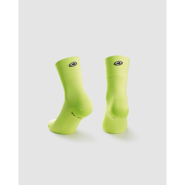 Assos Mille GT visibilityGreen Socks