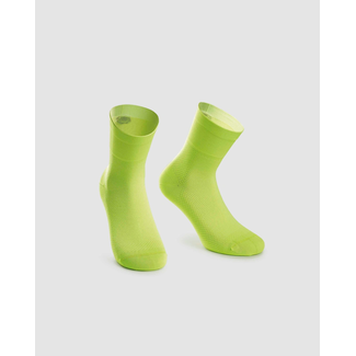 Assos Mille GT visibilityGreen Socks