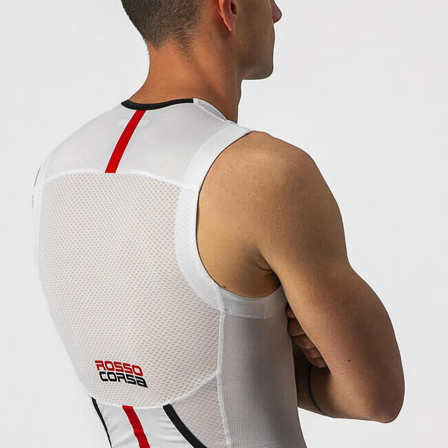 Castelli Maillot Free Tri 2 Sleeveless White