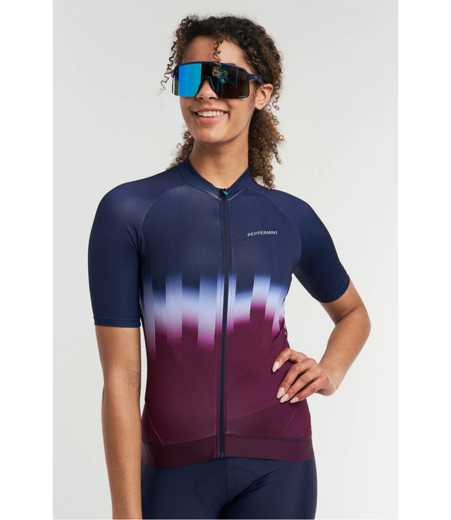 Peppermint Cycling Signature Jersey Boréalis Burgundy