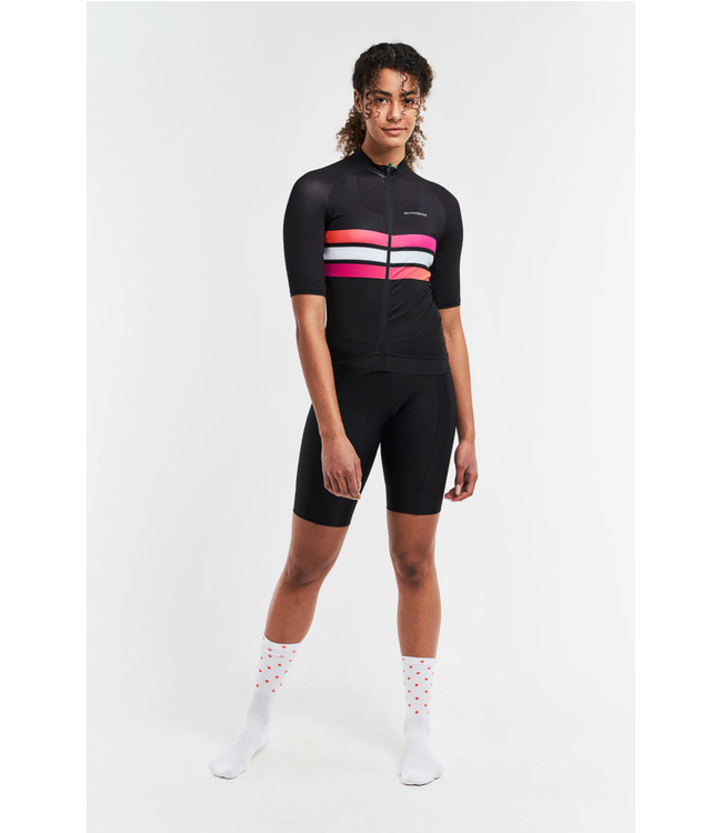 Peppermint Cycling maillot signature Vibe Black