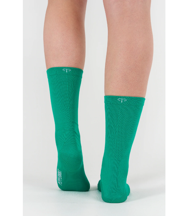 Peppermint Cycling Signature Socks Knit Peppermint