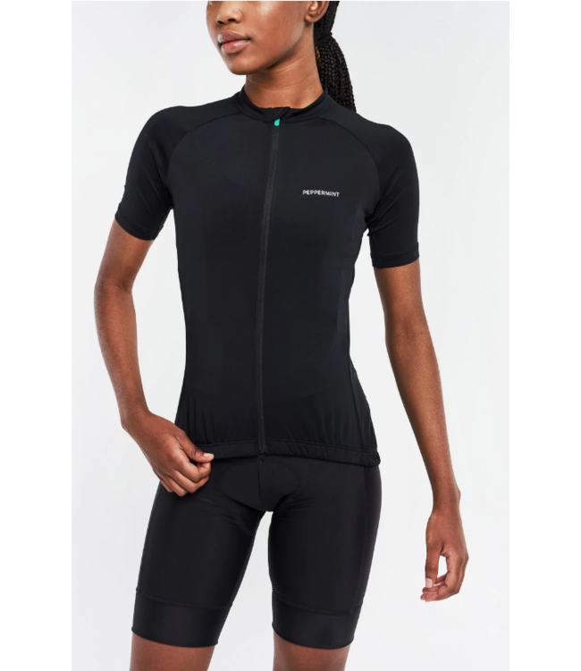 Peppermint Cycling Classic Jersey Black