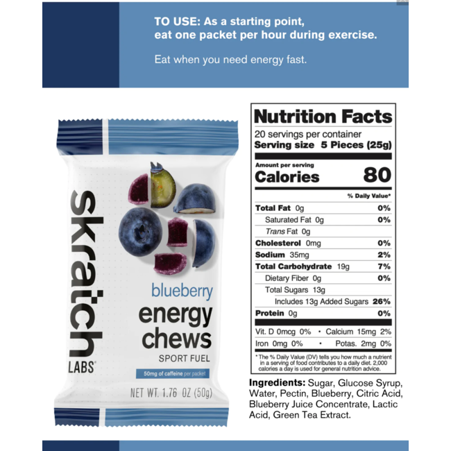 Skratch Labs Energy Chews