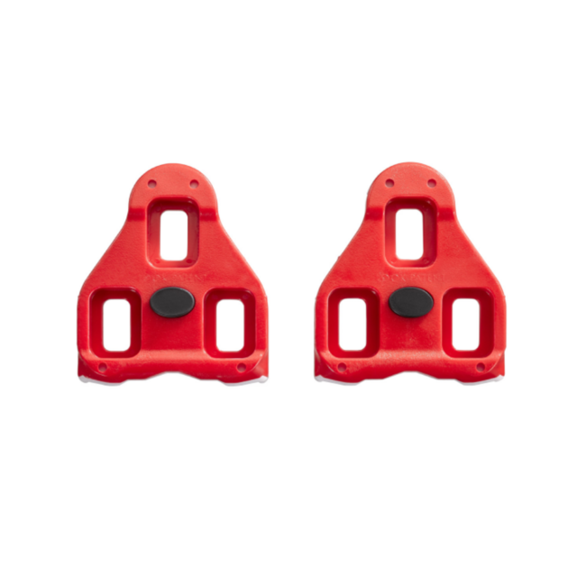 Look Look Delta Cleats, Rouge 9°