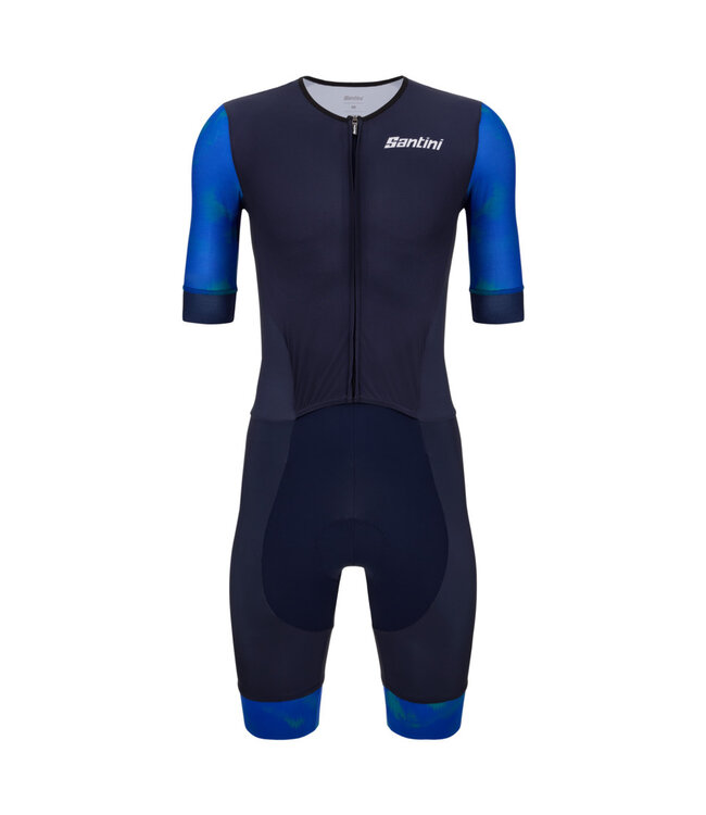 Santini Leaf Short Sleeve Tri Suit