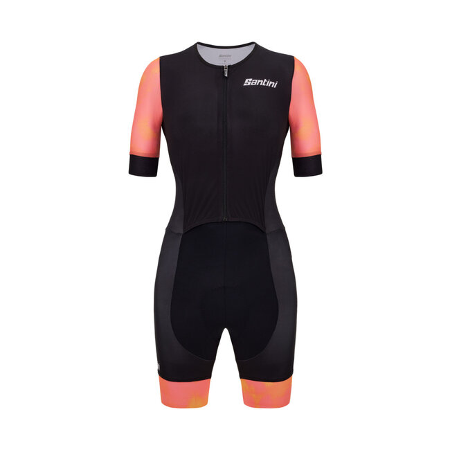 Santini Leaf Short Sleeve Tri Suit W