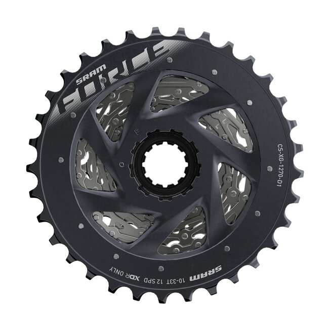 SRAM SRM XG-1270 12S 10-52 XDR SLVR
