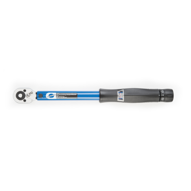 Park Tool TW-6.2, Ratcheting click-type torque wrench, 3/8'' driver