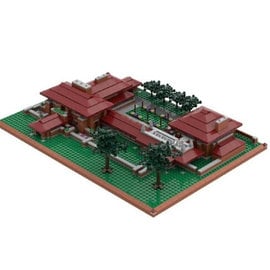 SC Johnson Headquarters Atom Brick Set - Frank Lloyd Wright's