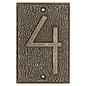 Exhibition Font House Numbers